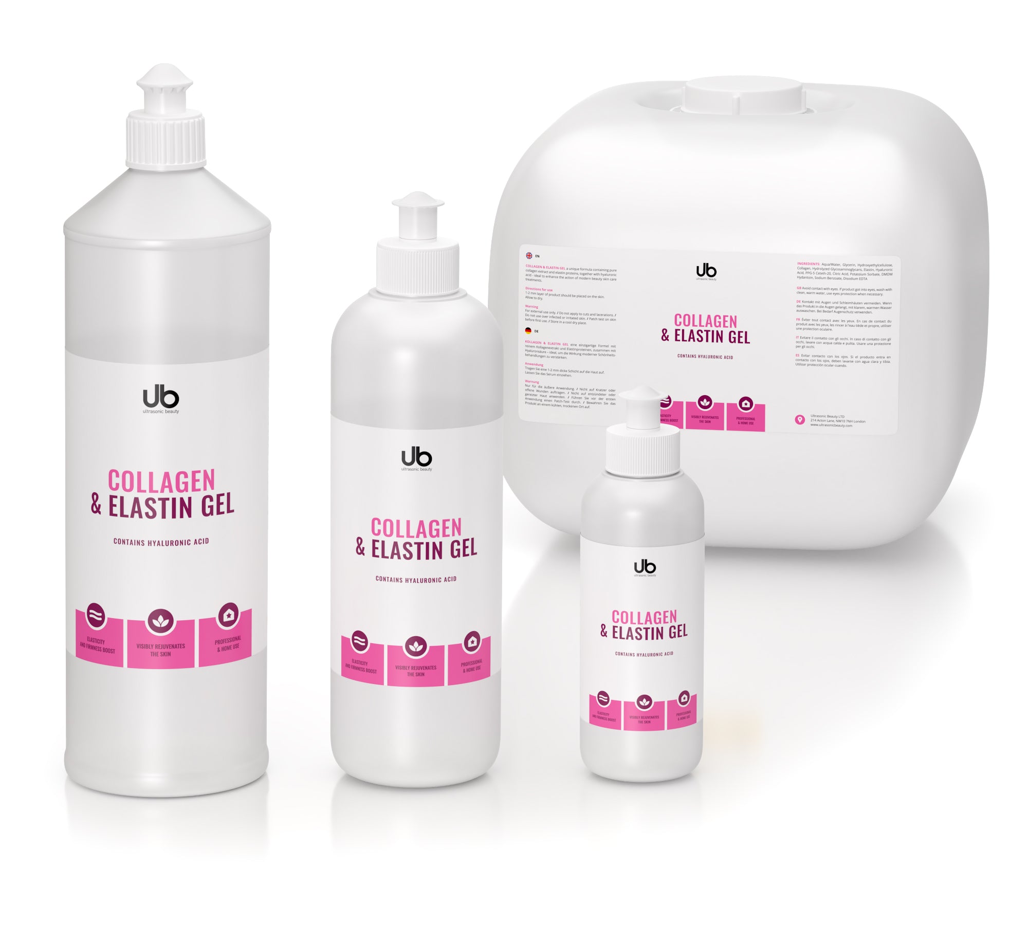Żel Kolagenowy z Elastyną - RF Mikroprądy Mezoterapia Lifting - UB Collagen & Elastin